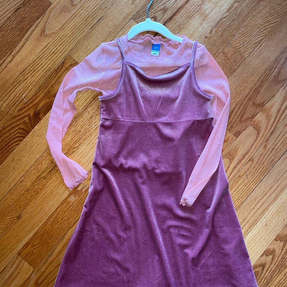 Old Navy Kids Formal Dress in Pink and Purple